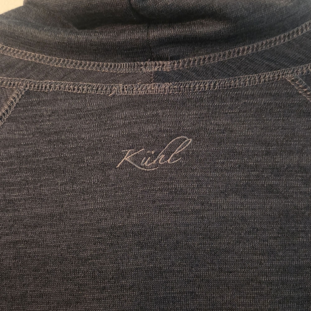 NWT KUHL Lea Cowl Neck Sweater Dress in Carbon M - Picture 11 of 11